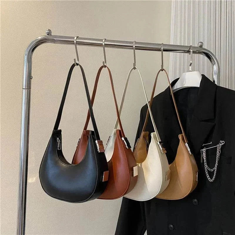Trendy Soft Tote Bag with Adjustable Strap - black / (20cm<Max Length<30cm)