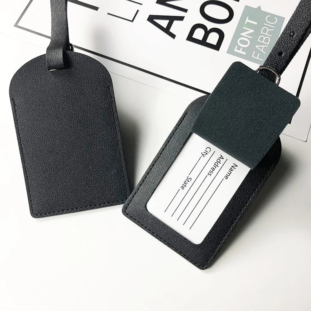 Custom Initials Luggage Tag
