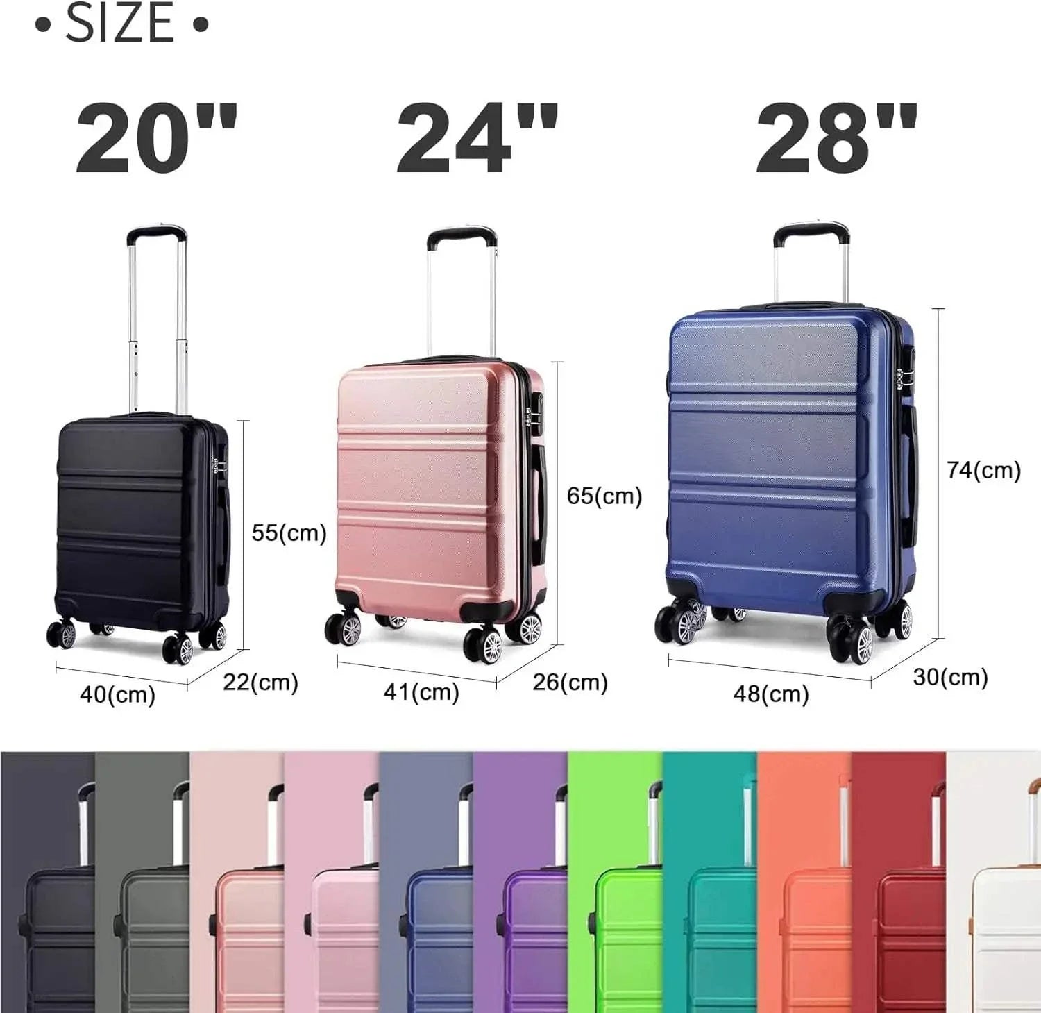 Stylish Spinner Travel Companion