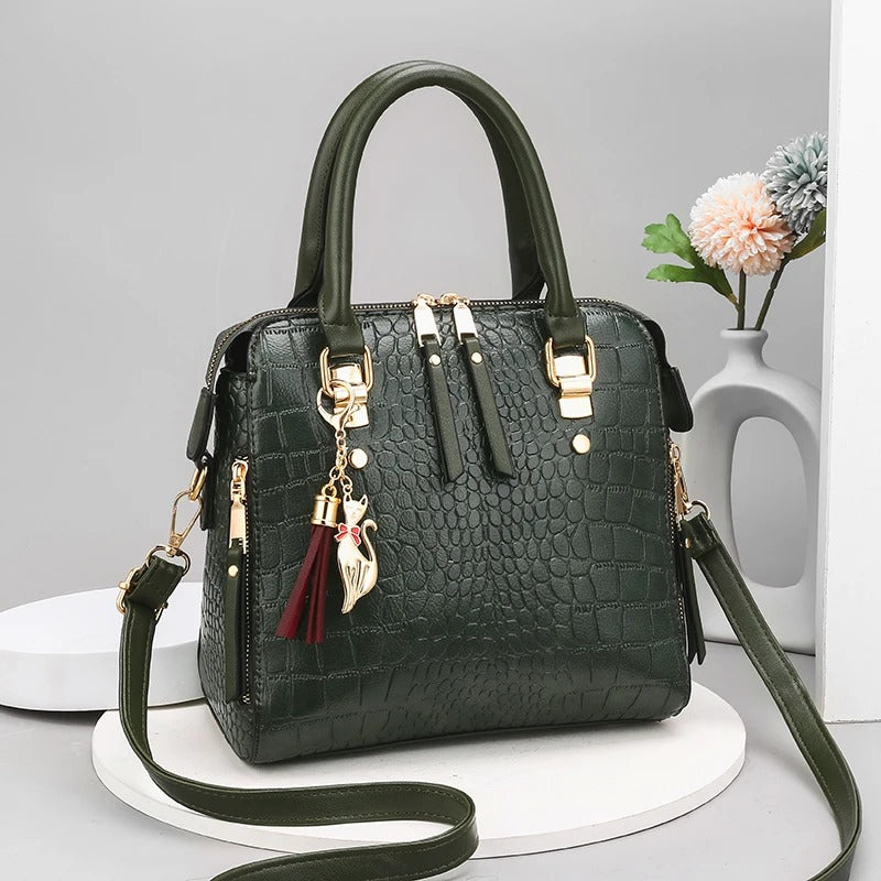 Elegant Crocodile Tote Bag
