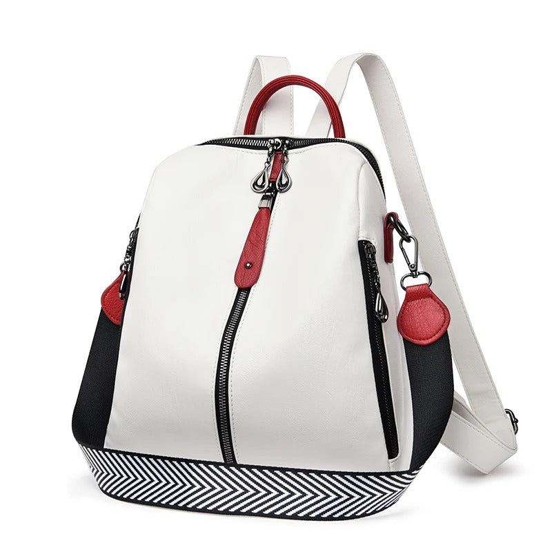 Chic Soft Leather Backpack